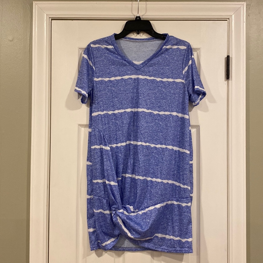 Blue T- shirt dress - Never been worn!